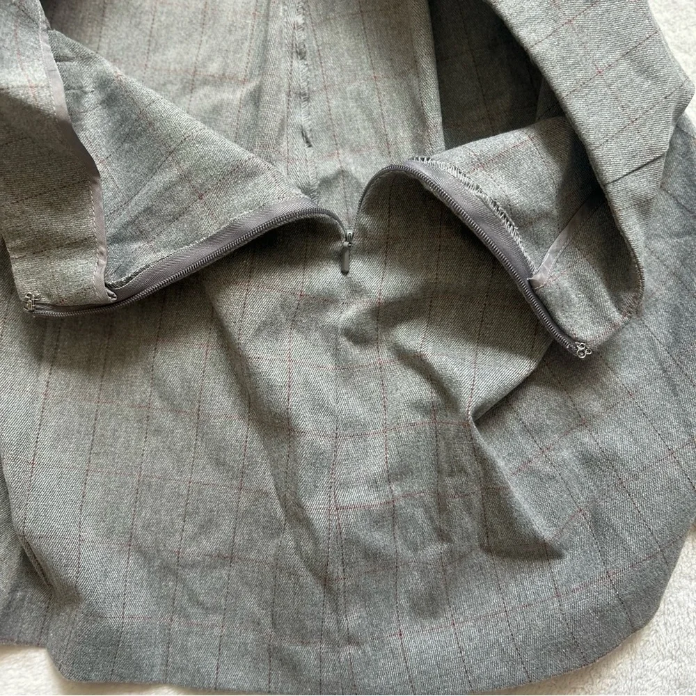 Express grey plaid shirt - Picture 3 of 8